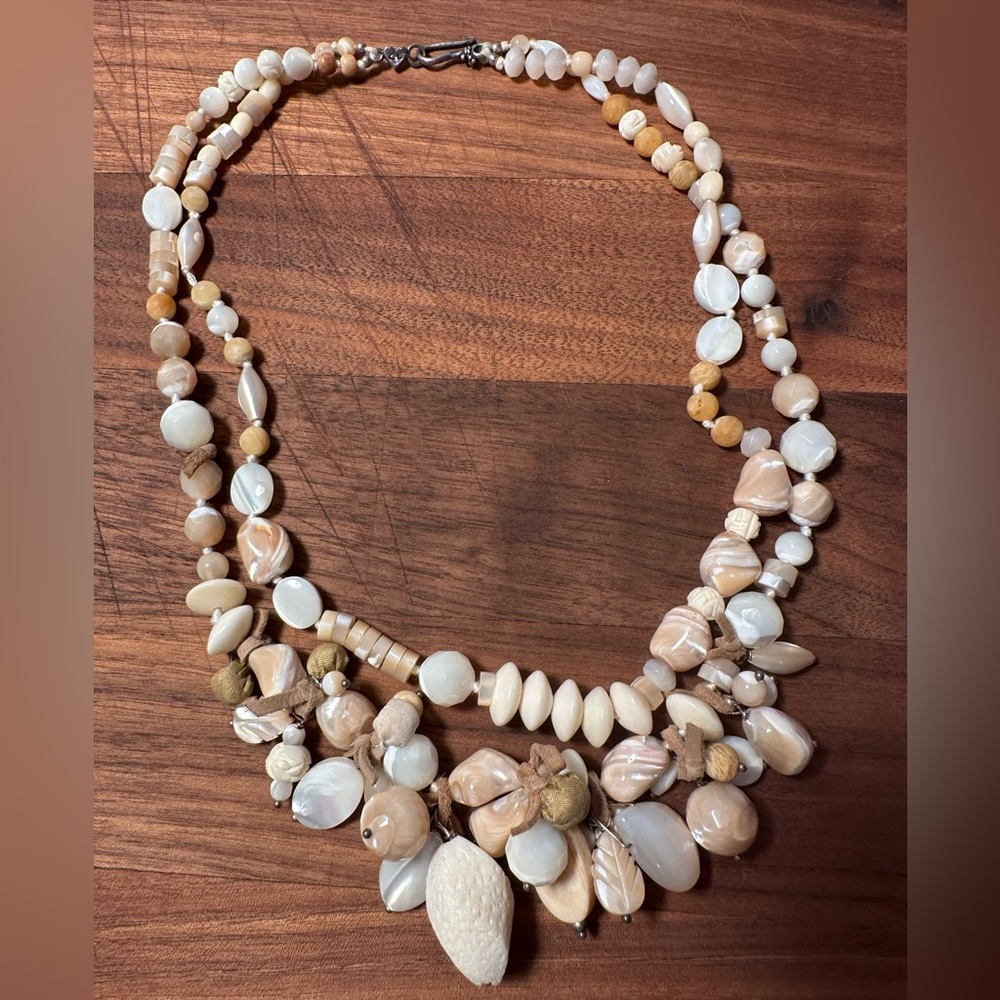 CHAN LUU for YOU — Sandy Beach Necklace takes me away
